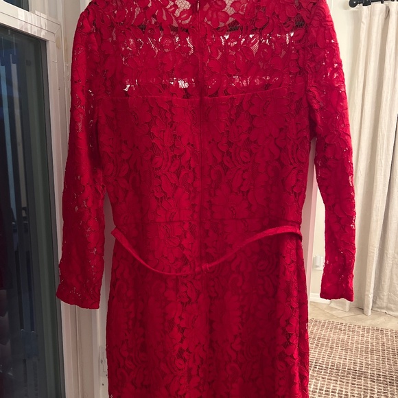 Lauren Ralph Lauren Women's Lace Floral Dress 12 - Picture 3 of 8